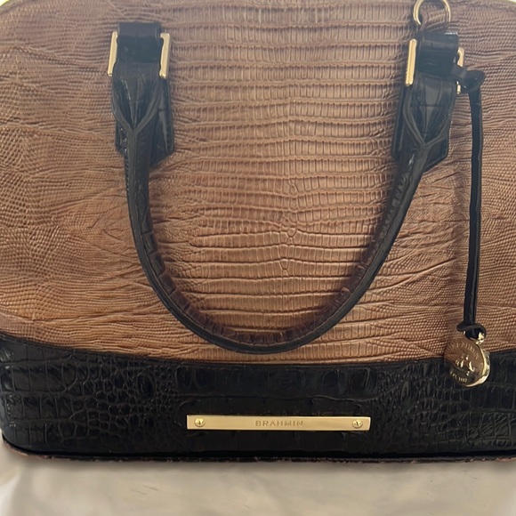 Brahmin Satchel with Extension Strap - Picture 1 of 7